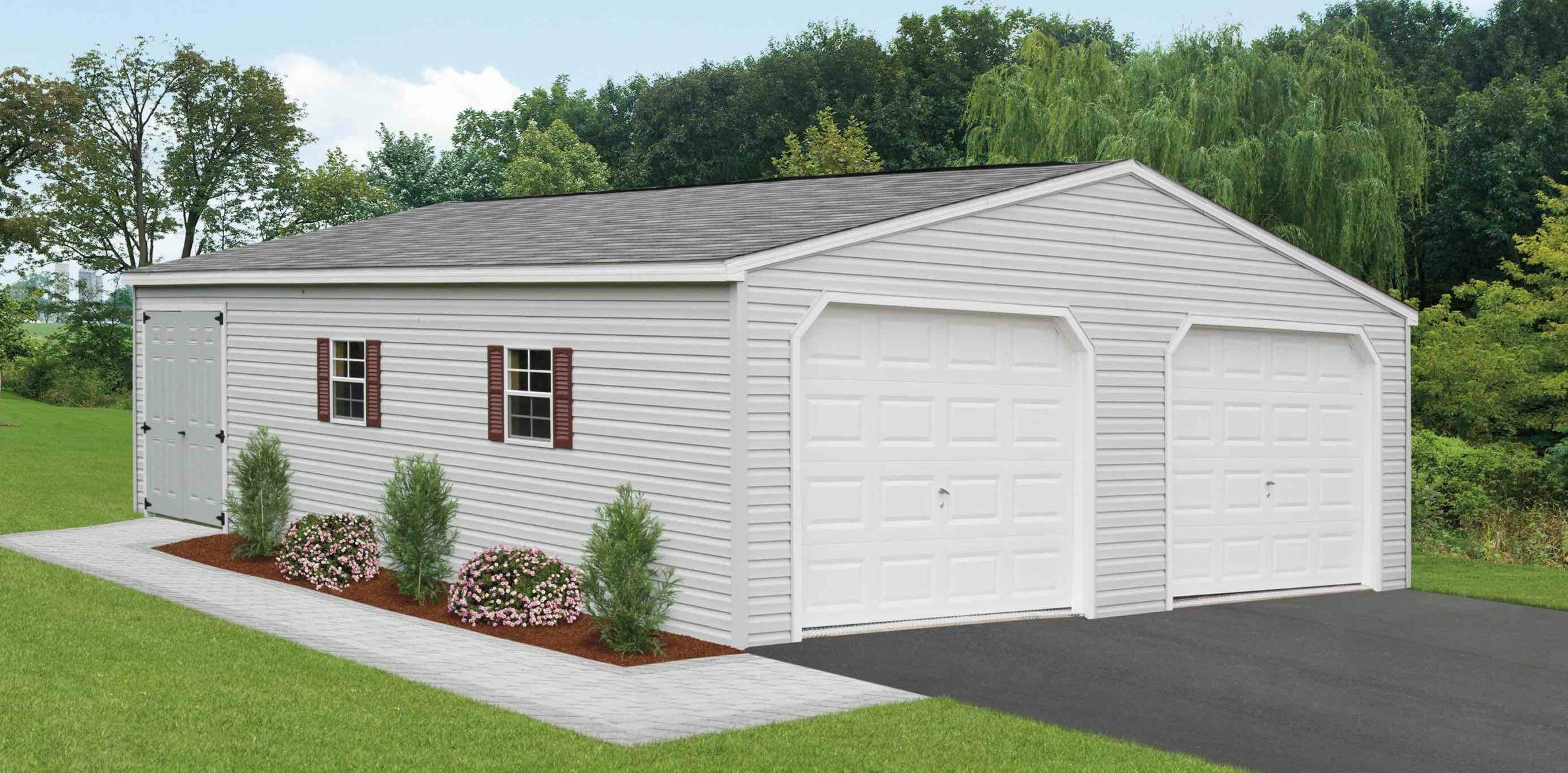 Double Wide Garage