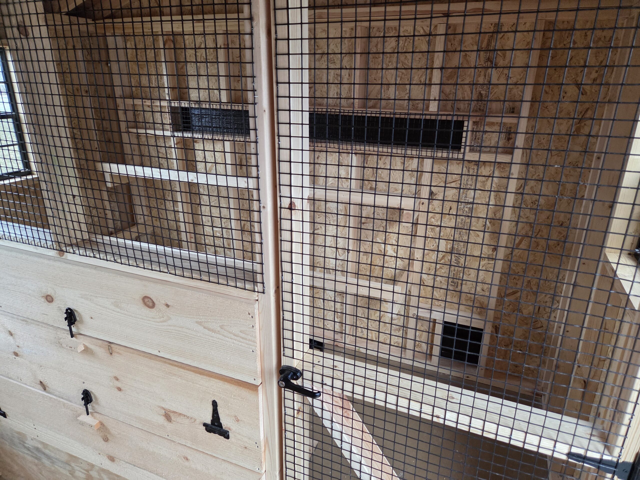 Double Run Chicken Coop